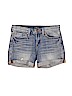 Lucky Brand 100% Cotton Blue Denim Shorts Size 24 waist - photo 1