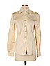 St. John Sport Ivory Long Sleeve Button-Down Shirt Size S - photo 1