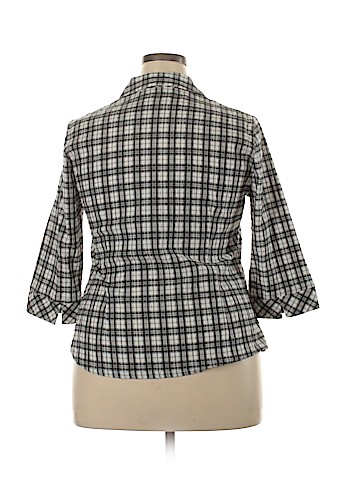 Kim Rogers 3/4 Sleeve Button-Down Shirt (view 2)