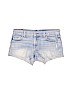 7 For All Mankind Blue Denim Shorts Size 28 waist - photo 1