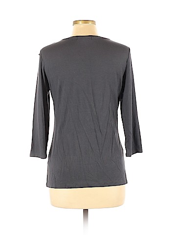 Adrienne Vittadini Long Sleeve T-Shirt (view 2)