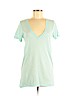 Victoria's Secret Pink Blue Short Sleeve T-Shirt Size M - photo 1