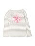 Gymboree Stripes Graphic White Long Sleeve T-Shirt Size 5T - photo 1