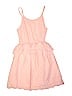 Gap Kids 100% Cotton Solid Pink Dress Size 10 - photo 1