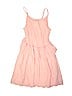 Gap Kids 100% Cotton Solid Pink Dress Size 10 - photo 2