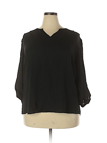 INC International Concepts 3/4 Sleeve Blouse (view 1)