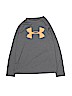 Under Armour 100% Polyester Solid Gray Active T-Shirt Size M (youth) - photo 1