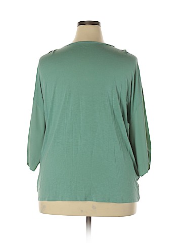 Soho JEANS NEW YORK & COMPANY Short Sleeve Blouse (view 2)