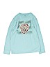 Gymboree 100% Cotton Blue Long Sleeve T-Shirt Size 10 - photo 1