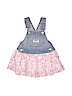 OshKosh B'gosh 100% Cotton Pink Overall Dress 6-9 MO / 9 MO - photo 1