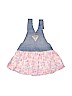 OshKosh B'gosh 100% Cotton Pink Overall Dress 6-9 MO / 9 MO - photo 2