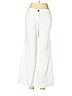 Lands' End 100% Cotton White Khakis Size 8 (petite) - photo 1