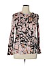 Simply Vera Vera Wang 100% Cotton Pink Long Sleeve Blouse Size XL (petite) - photo 1