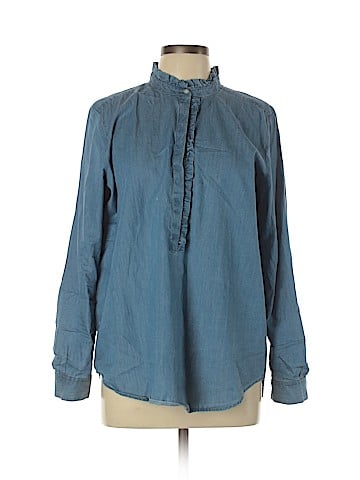 Ann Taylor LOFT Long Sleeve Blouse (view 1)