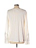 Sundance 100% Cotton Ivory Long Sleeve T-Shirt Size L - photo 2