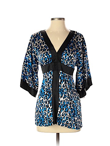 Alice & Trixie Short Sleeve Silk Top (view 1)