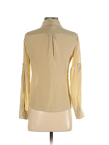 Banana Republic Long Sleeve Silk Top (view 2)