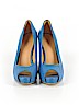 Nine West Blue Heels Size 7 1/2 - photo 2