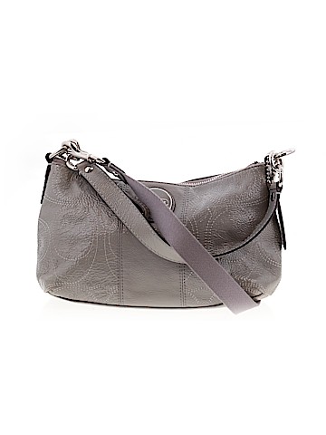 Coach Factory Leather Satchel (view 1)