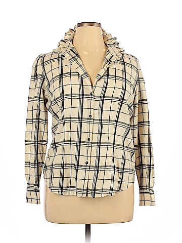 Lauren by Ralph Lauren Long Sleeve Button-Down Shirt (view 1)