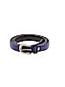 Unbranded 100% Leather Solid Purple Leather Belt Size L - photo 1