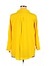 Unbranded 100% Polyester Yellow Long Sleeve Blouse Size XL - photo 2