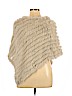 Adrienne Landau 100% Rabbit Tan Poncho Size 0X - photo 2