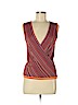 Linda Allard Ellen Tracy 100% Silk Orange Sleeveless Silk Top Size M (petite) - photo 1