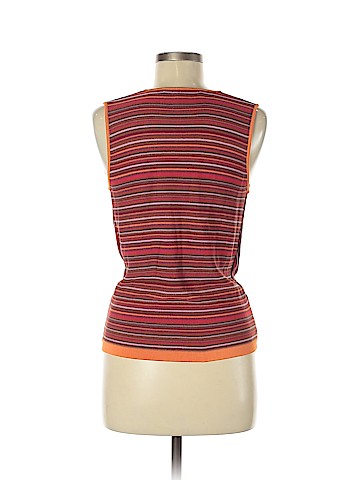 Linda Allard Ellen Tracy Sleeveless Silk Top (view 2)