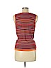 Linda Allard Ellen Tracy 100% Silk Orange Sleeveless Silk Top Size M (petite) - photo 2