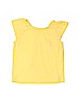 Gymboree 100% Cotton Yellow Short Sleeve Blouse Size 5T - photo 2