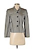 Ann Taylor 100% Silk Gray Silk Blazer Size 2 (petite) - photo 1