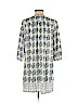 Ann Taylor LOFT 100% Rayon White Casual Dress Size M (petite) - photo 2