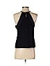 Parker 100% Polyester Black Sleeveless Blouse Size S - photo 2