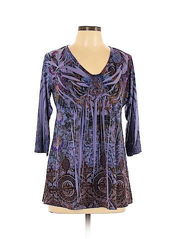 Apt. 9 Long Sleeve Top (view 1)