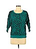 Forever 21 Teal Pullover Sweater Size M - photo 1