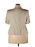Plaza South Tan Short Sleeve Blouse Size 18 (petite) - photo 2