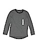 Cat & Jack 100% Cotton Gray Long Sleeve T-Shirt Size 12 - 14 - photo 1