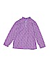 Hanna Andersson 100% Polyester Animal Print Purple Fleece Jacket Size 120 cm / US 6X - photo 1