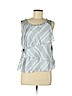 Alfani 100% Polyester Gray Sleeveless Blouse Size M (petite) - photo 1