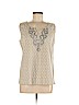 Notations Tan Sleeveless Top Size M (petite) - photo 1