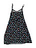 Justice 100% Rayon Floral Black Dress Size 16 - photo 2