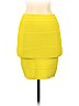 BCBGMAXAZRIA Yellow Casual Skirt Size XS - photo 1