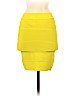 BCBGMAXAZRIA Yellow Casual Skirt Size XS - photo 2