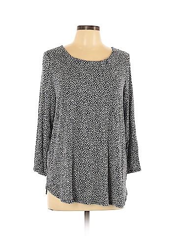 Dana Buchman Long Sleeve Top (view 1)