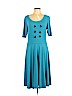 Lularoe Blue Casual Dress Size XL - photo 1