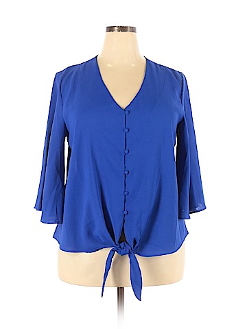 Unbranded 3/4 Sleeve Blouse (view 1)
