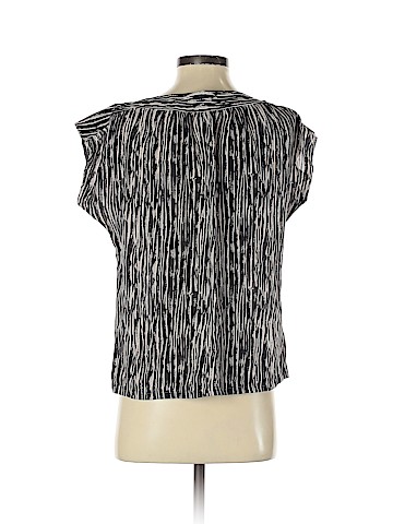Tucker Short Sleeve Silk Top (view 2)