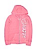 Justice Pink Zip Up Hoodie Size 8 - 10 - photo 1