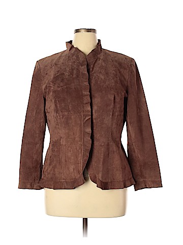 Jones New York Leather Jacket (view 1)